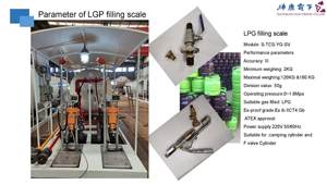 Balance de remplissage automatique de GPL de <span class=keywords><strong>vente</strong></span> directe pour la station-service/dépôt/distributeur/usine de haute précision de haute qualité - Product Image 3