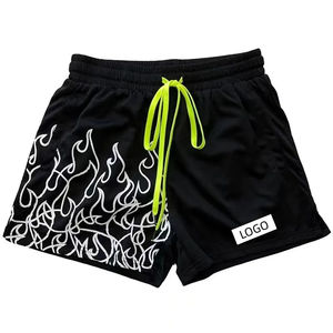 Dernier modèle de short de basket-ball respirant avec logo personnalisé pour hommes, short de sport en maille de fitness à séchage rapide pour hommes, taille USA, vente en gros - Product Image 2