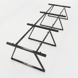 Ensemble de 6 pieds de meuble industriels robustes pour table à manger - HCTH016 - Product Image 1