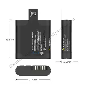 Tefoo GS2054DH Replacement 14.4V/3.3Ah 4S1P Lithium Battery Pack For RRC2054 For SciAps X/Z Series Replacement Battery