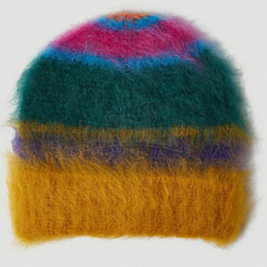 Bonnets personnalisés avec logo Casquette de designer pour homme Unisexe Acrylique Bonnets en maille de haute qualité en jacquard mohair Chapeaux - Product Image 1