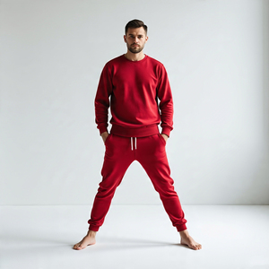 Custom Heavyweight Streetwear Pajama Men <b>Jogging</b> Fitness Exercise Trouser Sweatpants Men's - Product Image 2