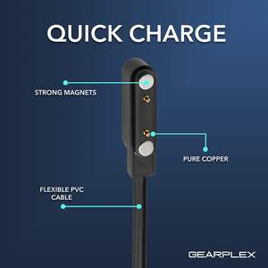 도매 교체용 자석 충전 케이블 스마트 도그 트레이닝 칼라용 브레이드 PVC USB 충전 코드 도그 바크 칼라 - Product Image 3