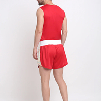 Ensembles uniformes de boxe Offre Spéciale 100% polyester taille personnalisée à séchage rapide durable logo et impression couleur personnalisés meilleurs uniformes de boxe