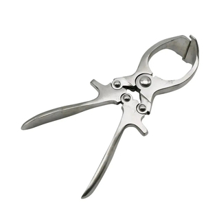 Alicates de abrazadera de castración testicular de caballo, abrazaderas ajustables para uso en clínica veterinaria, abrazaderas para escroto - Product Image 2