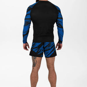 Chemise Rash Guard à manches courtes BJJ Rash Guards T-shirts pour hommes chemise de compression à manches longues BJJ Rash Guard pour hommes - Product Image 5