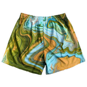 Pantalones Cortos de Baloncesto Unisex 2025, Logotipo Personalizado, Impresión por Sublimación, Transpirables, de Secado Rápido, 100% Poliéster, Malla de una Sola Capa, Personalizables - Product Image 3