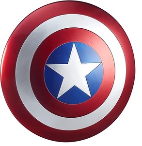 Chất Lượng Cao Hiện Đại Cái Nhìn Captainamerica Lá Chắn Trong Kim Loại Bán Buôn Giá Cái Nhìn Mới Kim Loại Lá Chắn Trong Thấp Moq Và Giá Rẻ Giá - Product Image 1