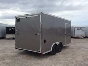 Remorque de transport entièrement en aluminium 8x16 à vendre |   Nouvelles remorques Cross Trailers 8.5X16' 9.9K GVWR 3142kg Charge utile Galerie - Product Image 3