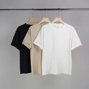 เสื้อยืดคอตตอน 100% ทรงโอเวอร์ไซส์ หนานุ่ม สไตล์วินเทจ พิมพ์โลโก้ตามสั่ง สำหรับผู้ชาย ขายส่ง - Product Image 1