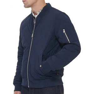 Chaqueta de bombardero de hombre con estilo personalizado con precio barato Chaquetas de bombardero de alta calidad de fabricación de servicio OEM - Product Image 3