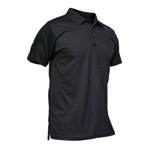 Polo pour hommes Paintball Shirt Quick Dry Performance Short Sleeve Tactical Polo T-Shirt Pique Jersey Golf Outdoor Sports Training - Product Image 1