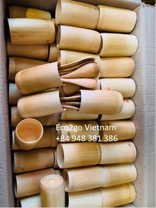 Écologique avec logo de tasse en bambou écologique/tasse en fibre de bambou/porte-gobelet en bambou d'Eco2go Vietnam - Product Image 4