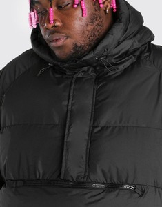 Chaqueta de Invierno Personalizada para Hombre, Estilo Urbano, Chaqueta Acolchada con Media Cremallera, para la Temporada de Frío, Chaqueta de Plumón para Exteriores - Product Image 5