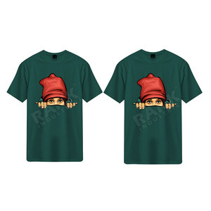 เสื้อยืดคอกลมแขนสั้นผ้าฝ้าย 100% ระบายอากาศได้ดี ทรงหลวมสำหรับผู้ชาย ยี่ห้อ RANK INDUSTRIES ขายดี พร้อมโลโก้แบบกำหนดเองได้ - Product Image 4