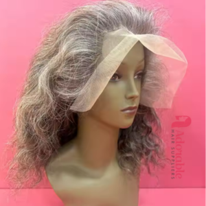 Peluca con malla frontal Remy indio Virgen sin procesar | Paquetes de cabello rizado y ondulado natural | Proveedor de cabello humano del sur de la India al por mayor - Product Image 4