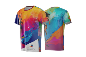 T-shirt de sport à impression intégrale, design personnalisé - Product Image 2