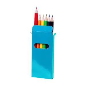 Crayons en bois Lionni colorés, gadgets personnalisés colorés - Product Image 6