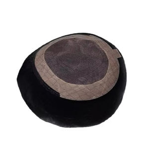 Prótesis capilar de cabello humano con base mono, peluca de cabello humano con base mono, cabello Taz BD - Product Image 2