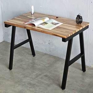 A Solid Wood Acacia Wood Gaming <b>Desk</b> for Home Office and Hotels Portable and Bamboo Standing <b>Desk</b> - Product Image 2