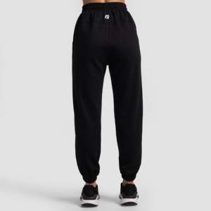 Pantalones Deportivos Negros Transpirables Swayline, Pantalones Casuales de Cintura Alta para Mujer, Cintura Elástica, Técnicos Arrugados, Tallas XS-XL para Verano - Product Image 3