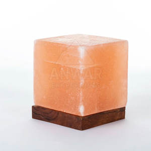 100% Natural Crafts Salt Lamp Best Price Square Shape Salt Lamp for Home New Stock Available - Product Image 6