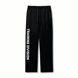 Custom Men <b>Joggers</b> Streetwear Blank Straight Leg Sweatpants <b>Stacked</b> Trousers Cargo Sweat Pants - Product Image 1