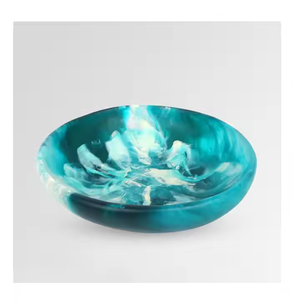 Bol à salade de haute qualité bol en résine fait à la main vaisselle et 2025 Top voile indien couleur personnalisée taille personnalisée bol de décoration - Product Image 4