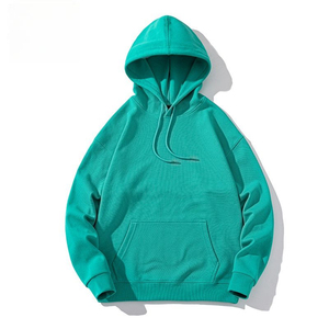 Unisex Cotton Men's Hoodies Custom Logo Oversized Pullover with Hood Solid Pattern Blank <b>Plain</b> <b>Sweatshirts</b> for Autumn - Product Image 2
