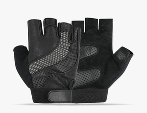 Gants de cyclisme demi-doigt personnalisés de haute qualité 100% Polyester Design imperméable dans des couleurs personnalisées - Product Image 4