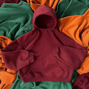 100% alta calidadLogotipo personalizado Full Distress Diseño de impresión Venta al por mayor Hombres Sudadera con capucha de dos piezas y conjuntos de Jogger Chándal para hombres - Product Image 1