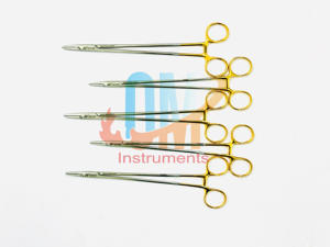 Porte-aiguille Mayo Hegar Fourniture de soins de santé de haute qualité pour tenir les fils de sutures Divers besoins pendant les pansements de chirurgie OMI - Product Image 5