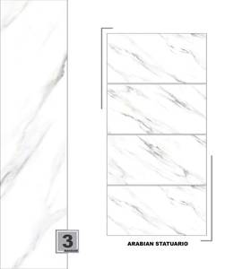 Baldosas de Porcelana 60x120 Azuvi Rústico Piso de Cerámica Importación Americana 20Mm de Espesor Azulejo de Porcelana de Cuerpo Completo - Product Image 2