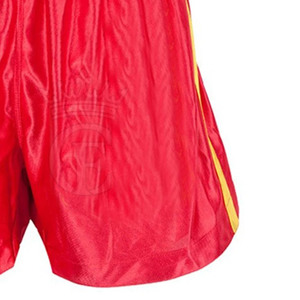 Nouveau style de shorts de boxe pour hommes Service OEM Vente en gros de shorts de boxe unis personnalisés Concevez votre propre short de boxe - Product Image 5
