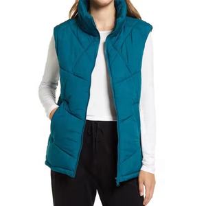 เสื้อแจ็คเก็ตผู้หญิงแบบมีซิปเต็มตัว แขนสั้น บุหนา กันลม แฟชั่น สำหรับฤดูหนาว จาก MOVATEXTILES ขายส่ง - Product Image 2