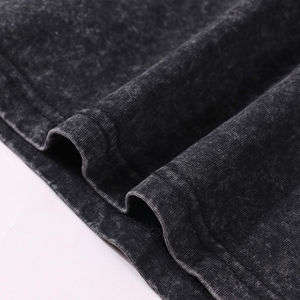 Nouveauté en gros : T-shirts pour hommes 100 % coton de haute qualité, manches longues, coupe classique, design personnalisé, délavage acide - Product Image 6