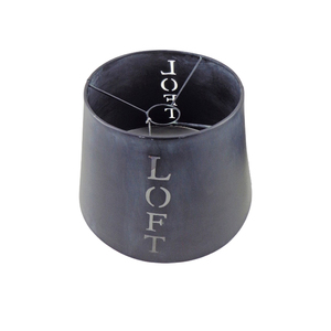 Pantalla de lámpara de metal de diseño elegante, soporte de lámpara de escritorio de pátina gris para decoración de Hotel y hogar hecho a mano personalizado - Product Image 3