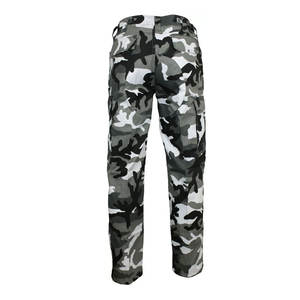 Pantalon en toile camouflage décontracté et tendance pour homme, taille mi-haute, coupe droite, respirant, léger, idéal pour l'été et les activités de plein air, faible MOQ - Product Image 3