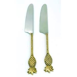 Bright Collection Premium Exquis Élégant Ménage Cuisine Portable En Acier Inoxydable Couteaux À Fromage Ensemble Western Home Cuisine - Product Image 3