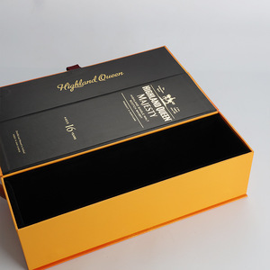 Fabrication de boîtes cadeaux pour <span class=keywords><strong>vin</strong></span> en papier fantaisie de luxe personnalisées et bon marché, vente en gros de boîtes à <span class=keywords><strong>vin</strong></span> individuelles pliables en carton avec fermeture magnétique - Product Image 3