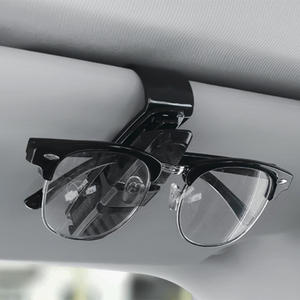 Accesorios interiores portátiles estables de primera calidad de plástico, soporte para gafas de coche, almacenamiento Universal para gafas de coche - Product Image 5