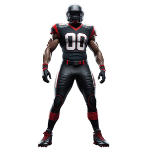 Uniforme de fútbol americano con construcción duradera, sensación ligera, flujo de aire transpirable y movimiento flexible para entrenamiento - Product Image 3