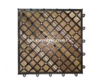 Carreaux de terrasse robustes de haute qualité pour patio, piscine, jardin, balcon, amélioration de l'habitat, décoration, carreaux de terrasse en bois d'acacia