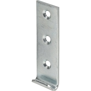 VORMANN Blue Zinc-Plated Steel Locking <b>Hook</b> 82mm Length 25mm Width 2.5mm Thickness Pack of 25 Straight <b>Rails</b> & <b>Hooks</b> - Product Image 1