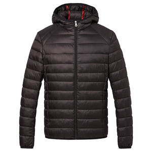 Best Quality <b>Long</b> Sleeve Oversize Padding Winter Coat Puffer <b>Jacket</b> for <b>Men</b> Hot Sale Solid Color Hooded Winter <b>Jacket</b> - Product Image 1