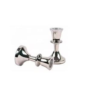 Bougeoir en métal de style unique attrayant pour la décoration d'éclairage de table Bougeoirs en métal sur mesure Vente chaude - Product Image 1