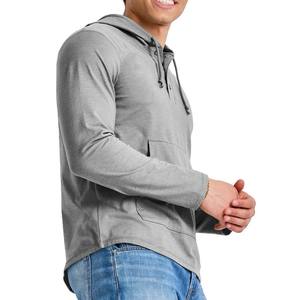 Sudaderas con capucha 100% de calidad superior hechas a medida Sudadera con capucha de ajuste regular para hombres Soft Fleece Custom Crop Hoodie Gym Lounge Wear Servicio OEM - Product Image 4