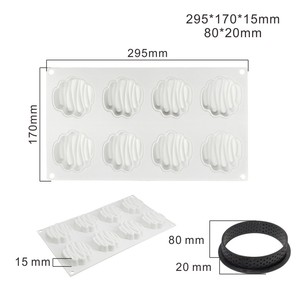 <span class=keywords><strong>Mini</strong></span> <span class=keywords><strong>moule</strong></span> à gâteau <span class=keywords><strong>Bundt</strong></span> <span class=keywords><strong>moule</strong></span> à gâteau en tube cannelé à 6 cavités <span class=keywords><strong>moule</strong></span> de cuisson en Silicone antiadhésif pour Cupcakes beignets - Product Image 3