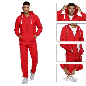 Chándal para hombre, traje informal, chaqueta con capucha, chándales para hombre, conjuntos de trajes para correr - Product Image 3