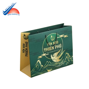 ถุงกระดาษแบบกำหนดเอง-กระเป๋าช้อปปิ้งระดับพรีเมียมพร้อมด้ามจับที่แข็งแรงและการพิมพ์คุณภาพสูงสำหรับบรรจุภัณฑ์ขายปลีกแฟชั่นและของขวัญ - Product Image 1